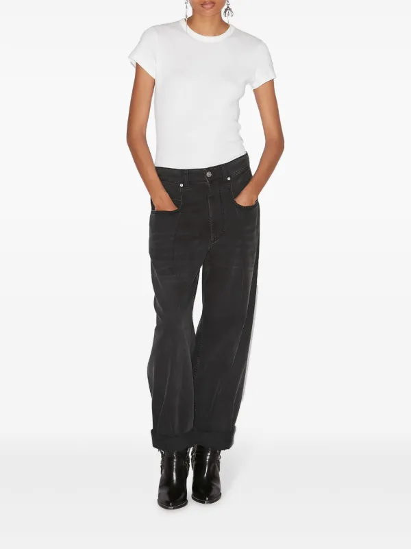 【送料&関税込】Marant Atoile rachelle Jeans RACHELLE PANTS Woman light blue | ISABEL MARANT Official
