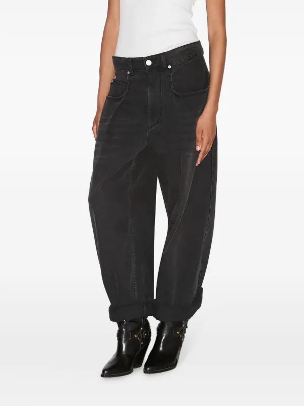 デニム・ジーパン Marant Etoile Rachelle Jeans RACHELLE PANTS Woman light blue | ISABEL MARANT Official