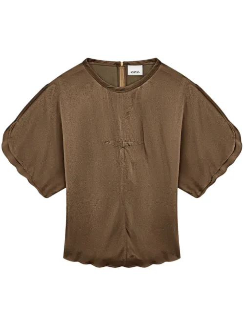 ISABEL MARANT blouse Karlita - Vert - ISABEL MARANT - Modalova