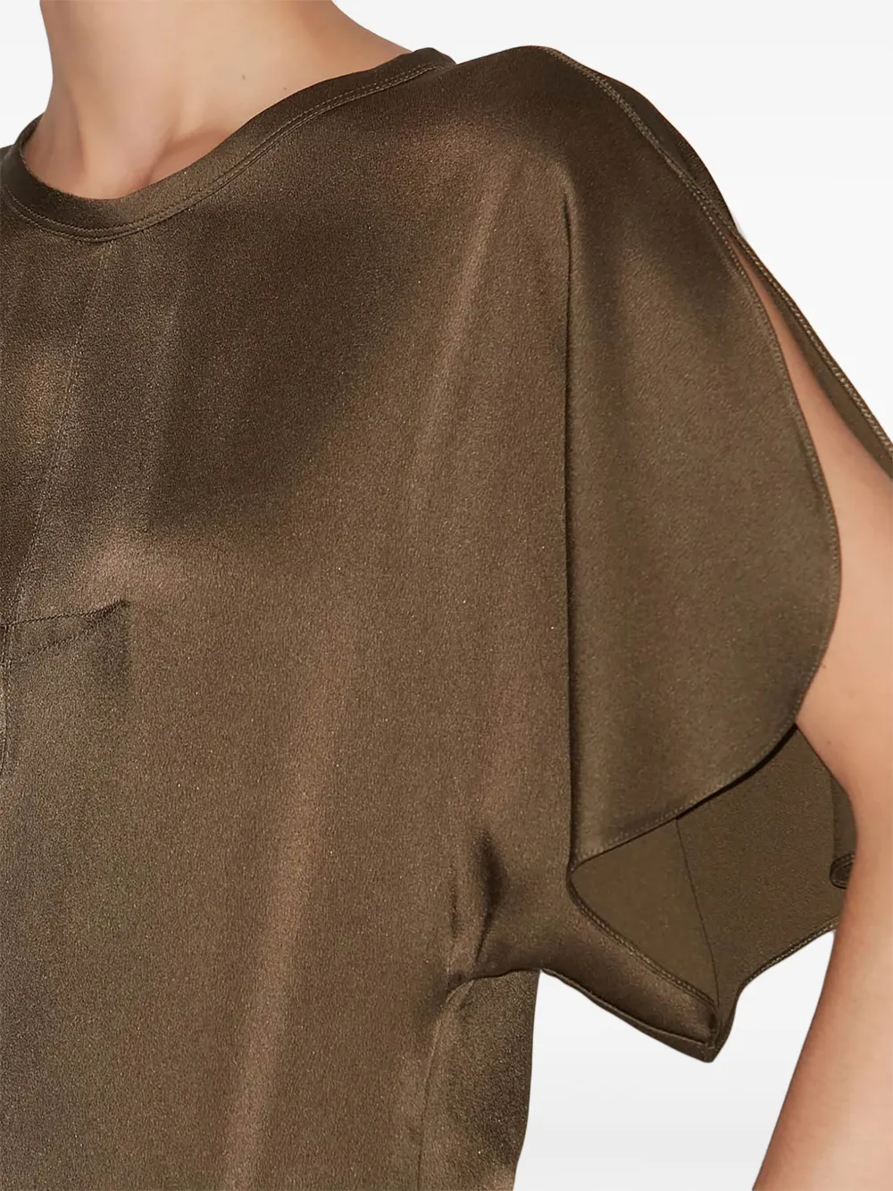 ISABEL MARANT Karlita blouse Groen