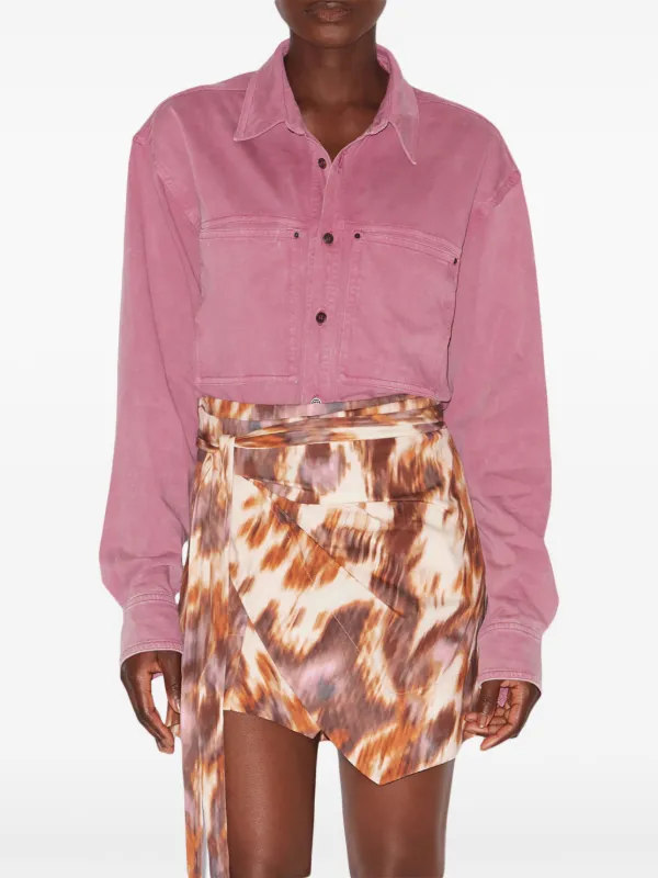 Tシャツ・カットソー ISABEL MARANT ETOILE Pink cotton Raquel shirt MARANT ÉTOILE Raquel Shirt | Pink | FARFETCH ID