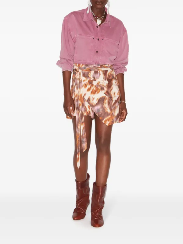 Tシャツ・カットソー ISABEL MARANT ETOILE Pink cotton Raquel shirt 25PCH0206FA-C1N06E-40RW-A.jpg?