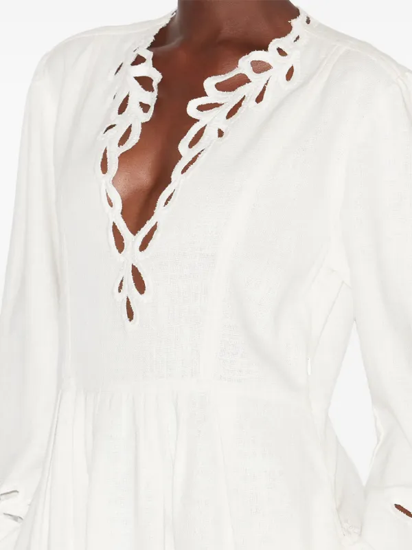 【送料&関税込】Marant Atoile Tianny Long Dress By Marant E Isabel Marant Tianny Dress in White – Hampden Clothing