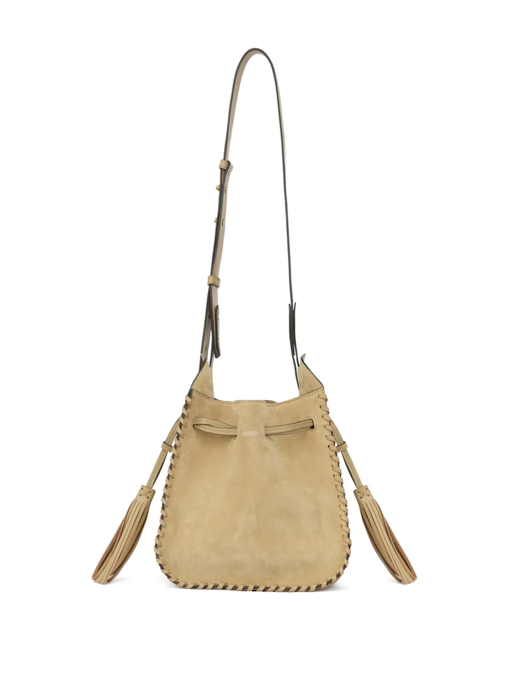 ISABEL MARANT Silao schoudertas Beige