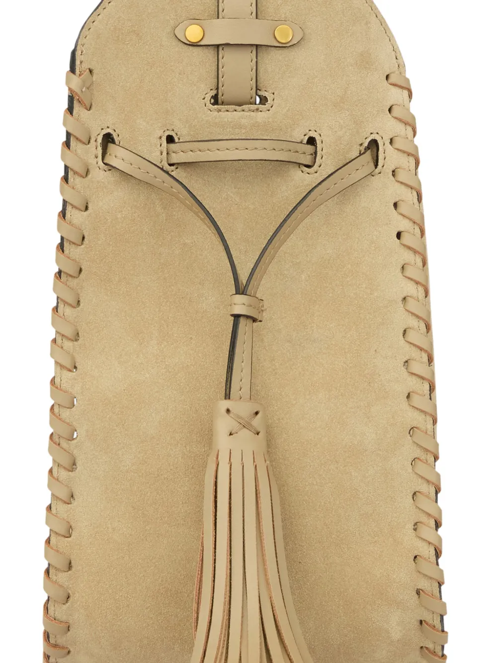 ISABEL MARANT Silao schoudertas Beige