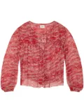 MARANT ÉTOILE Advika blouse - Red