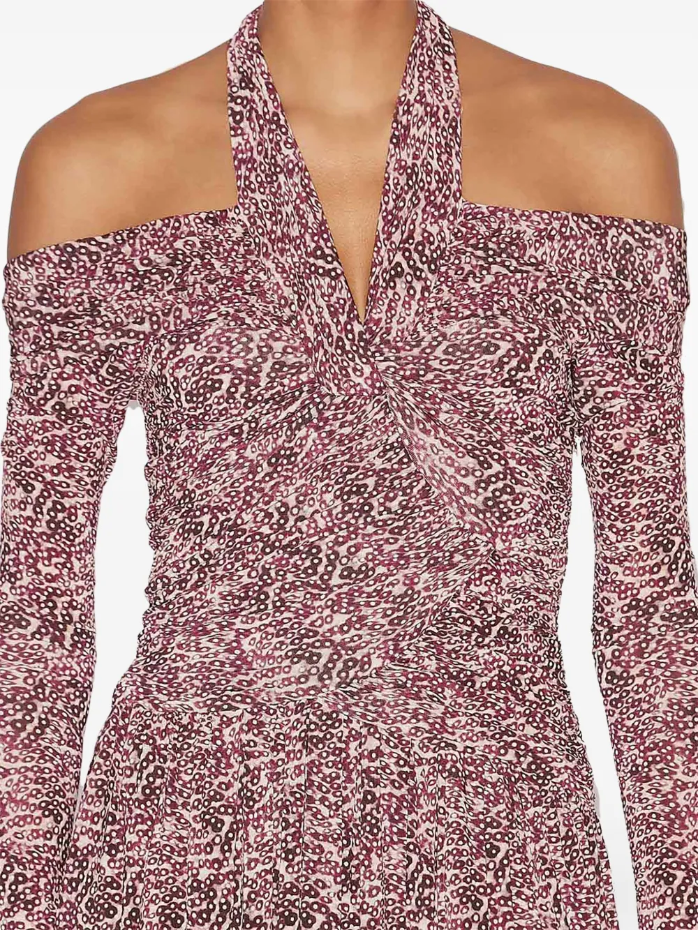 ISABEL MARANT Valentine jurk Paars
