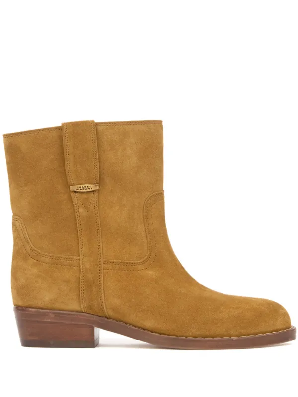 ブーツその他 Isabel Marant Etoile Loline' Brown Suede Boots ISABEL MARANT Lylie Boots | Brown | FARFETCH