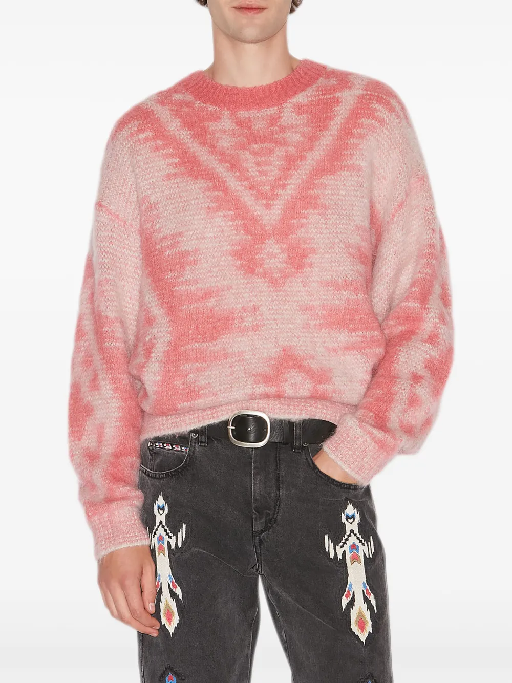 Isabel Marant Fabo Jumper In Pink