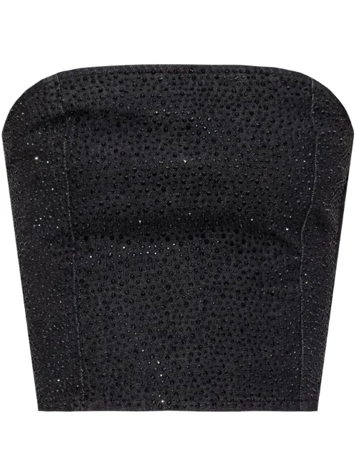 Gestuz haut crop ZorahGZ - Noir - Gestuz - Modalova