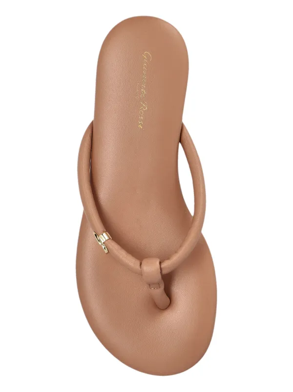 【Gianvito Rossi】 Junoレザーサンダル GIANVITO ROSSI Juno Thong レザーサンダル ノット付き | NET-A