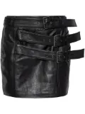 Gestuz leather skirt - Black