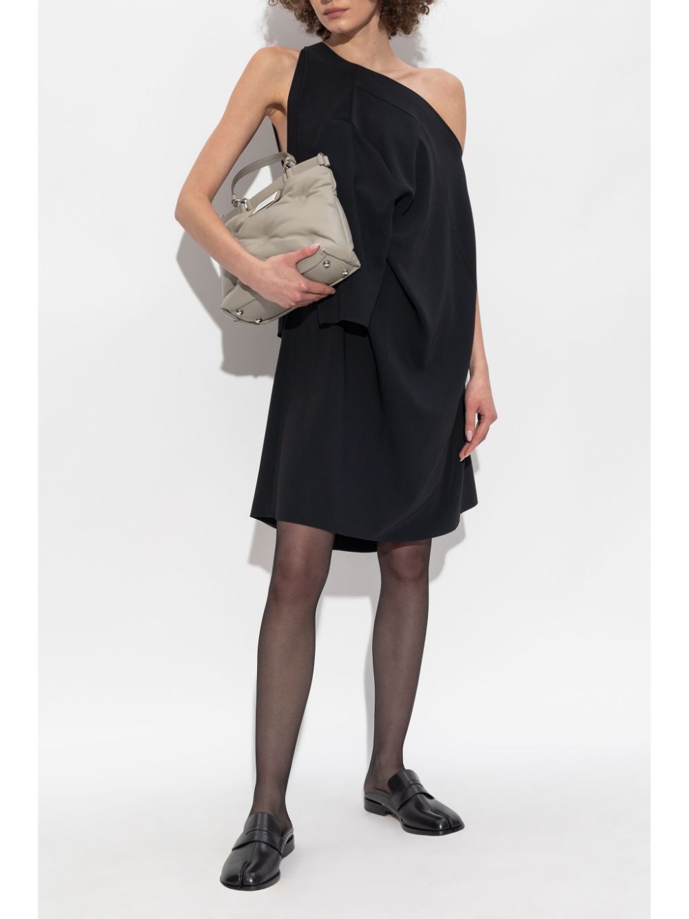 MM6 Maison Margiela shift mini dress - Zwart