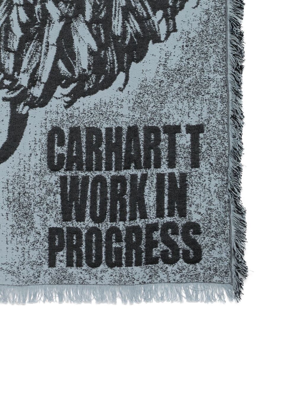 Carhartt WIP Chrysanthemum deken - Blauw