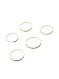 MARANT Billy rings (set of five) - Gold