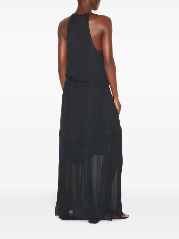 【送料&関税込】Marant Atoile alita Draped Maxi Dress MARANT ÉTOILE Alita Maxi Dress | Black | FARFETCH