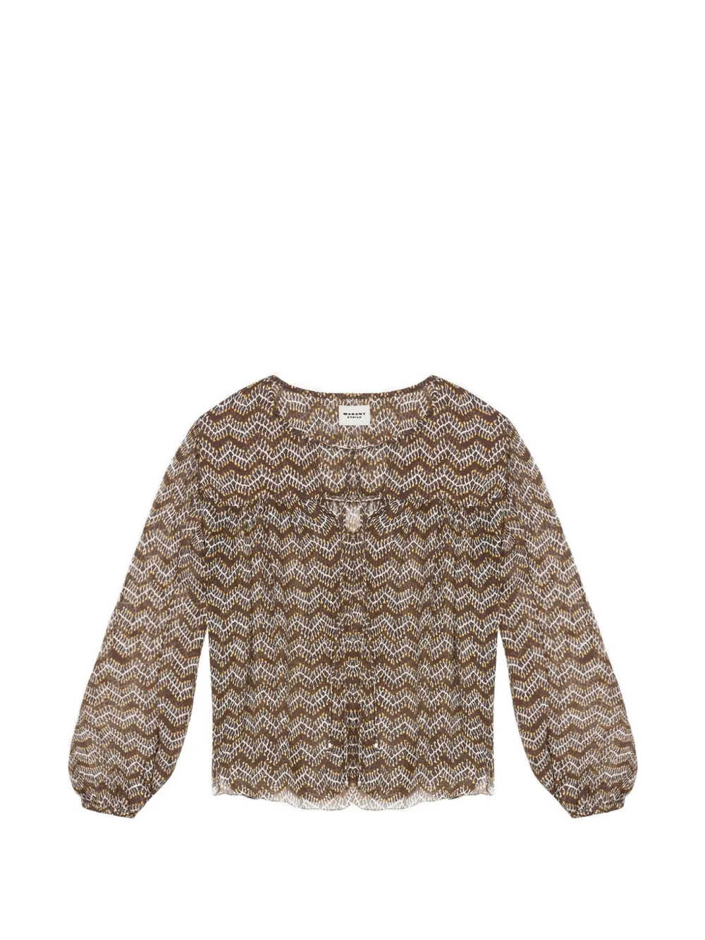 MARANT ÉTOILE Top Advika - Nero