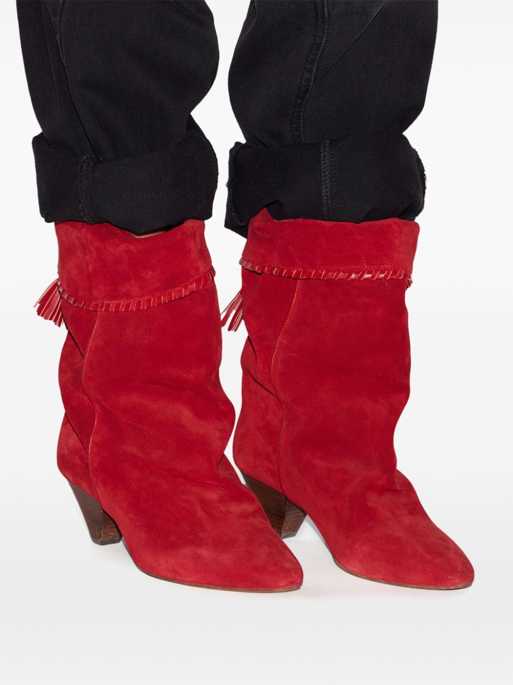 ISABEL MARANT Dalby boots Red