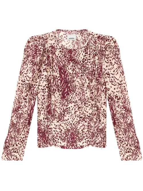 ISABEL MARANT blouse Zarga - Violet - ISABEL MARANT - Modalova