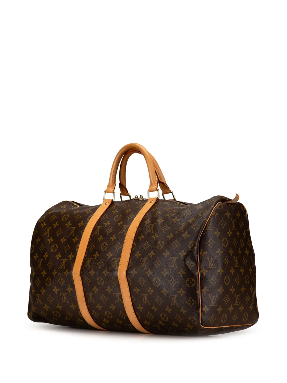 Louis Vuitton Pre-Owned 1998 Monogram Keepall 50 reistas - Bruin