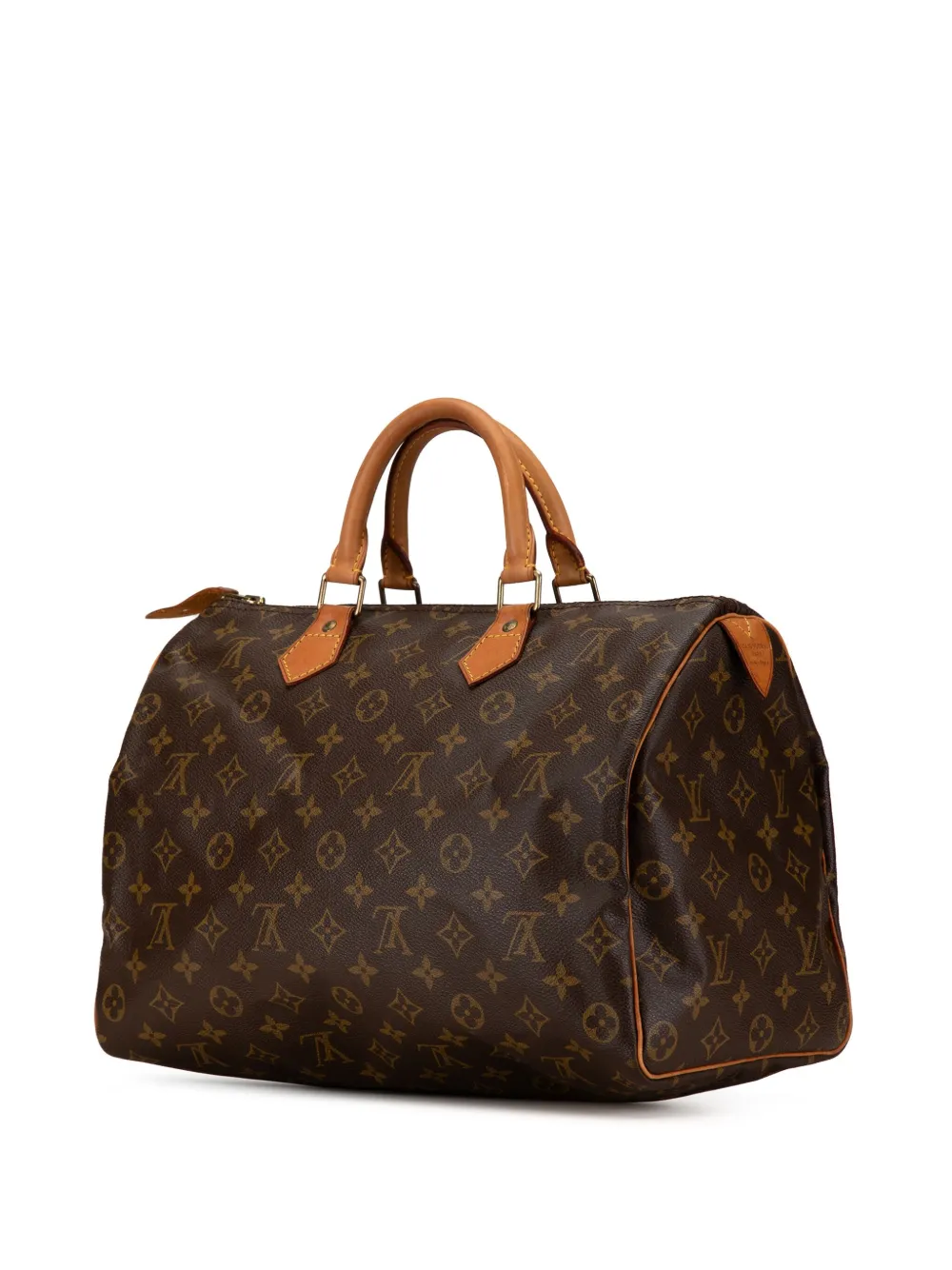 Louis Vuitton Pre-Owned 1994 Monogram Speedy 35 boston tas - Bruin