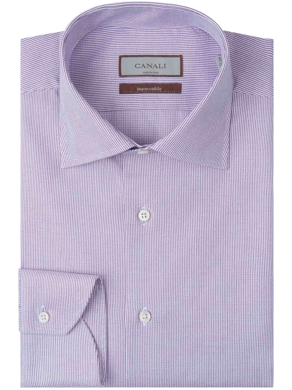 Canali Katoenen overhemd Roze