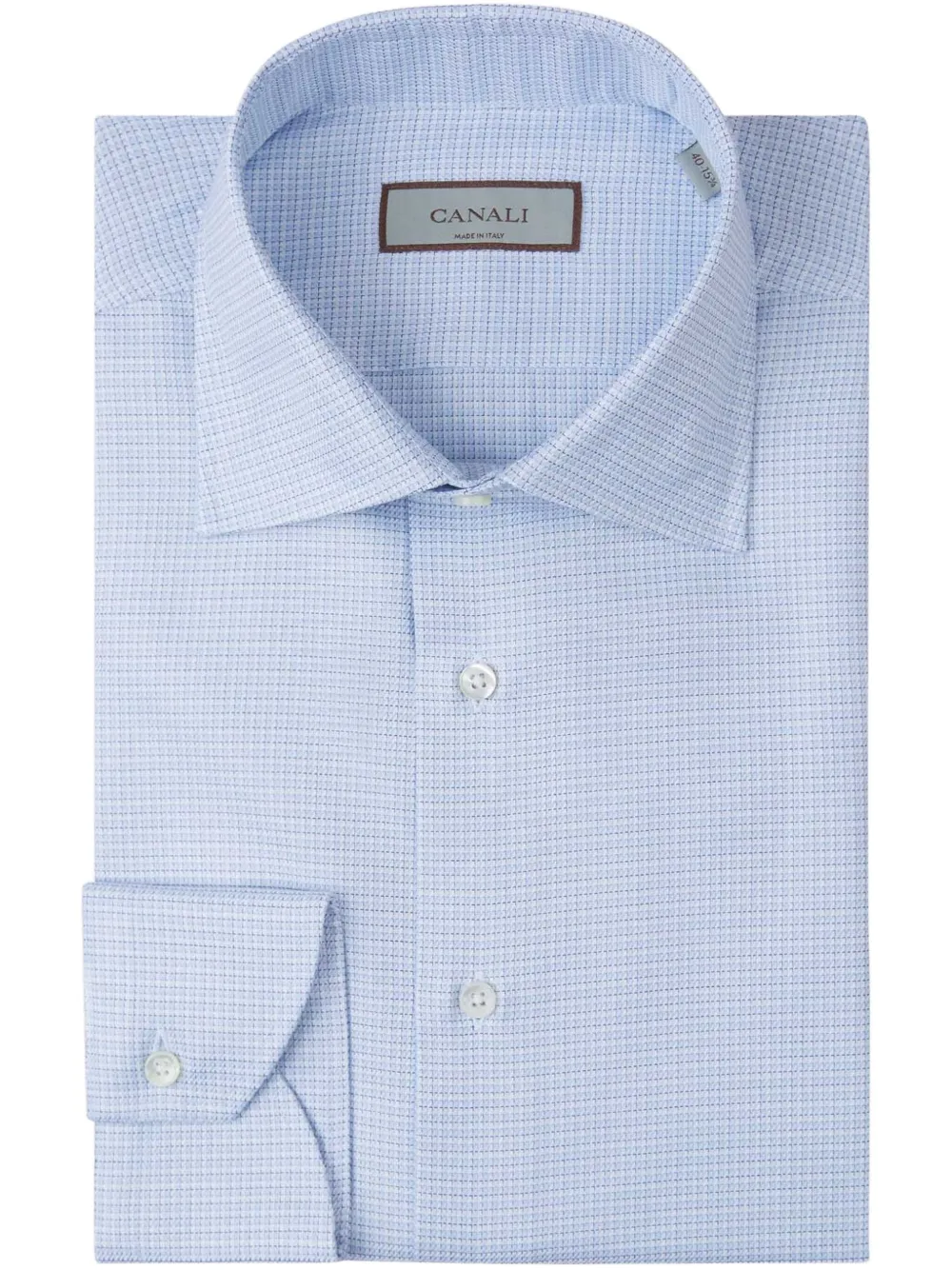 Canali camisa con botones | azul | Image 1