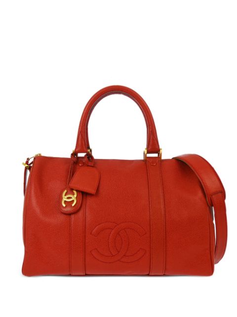 CHANEL 1995 CC two-way Duffle bag Women