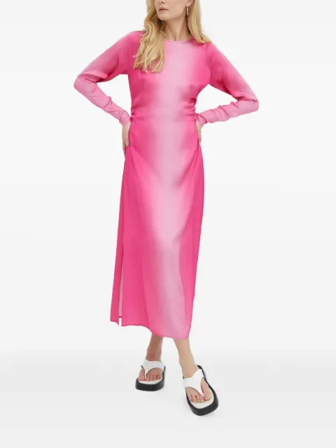 HERSKIND long-sleeve midi dress