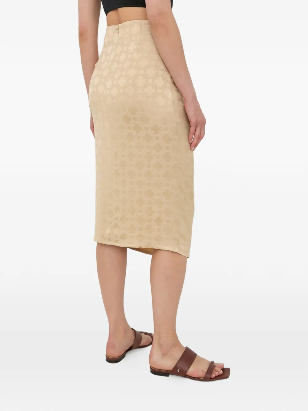  Herskind Knot Midi Skirt - Neutrals 