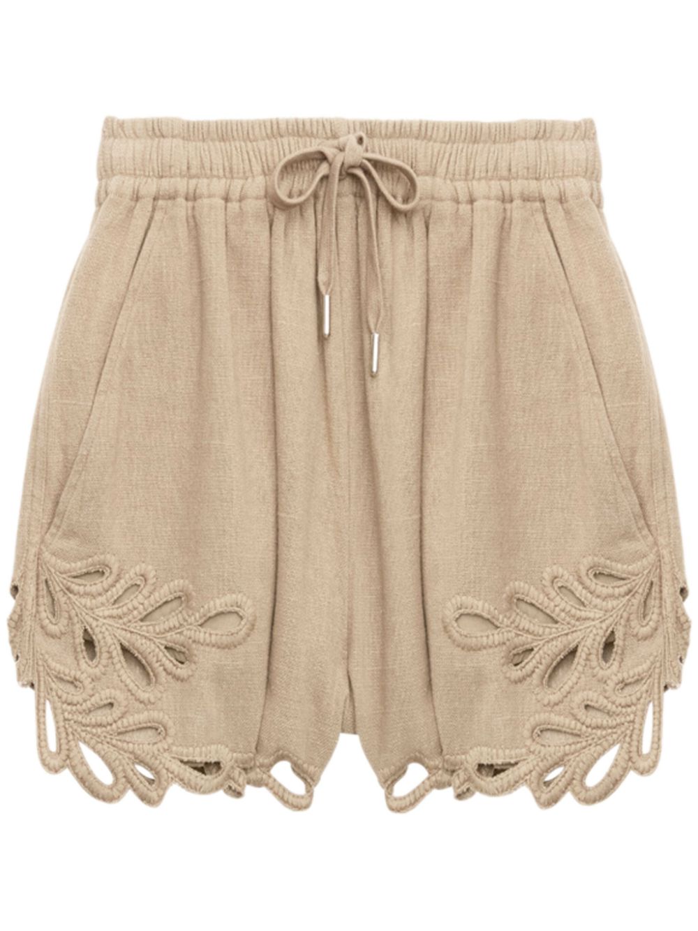 MARANT ÉTOILE Safa shorts - Neutrals