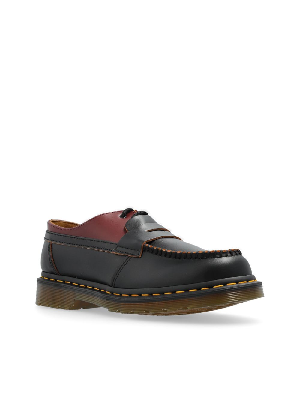 Shop Mm6 Maison Margiela X Dr Martens 1461 Loafers In Black