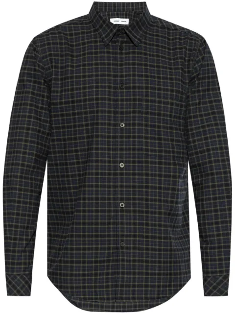 SAMSOE SAMSOE camisa con estampado de cuadros