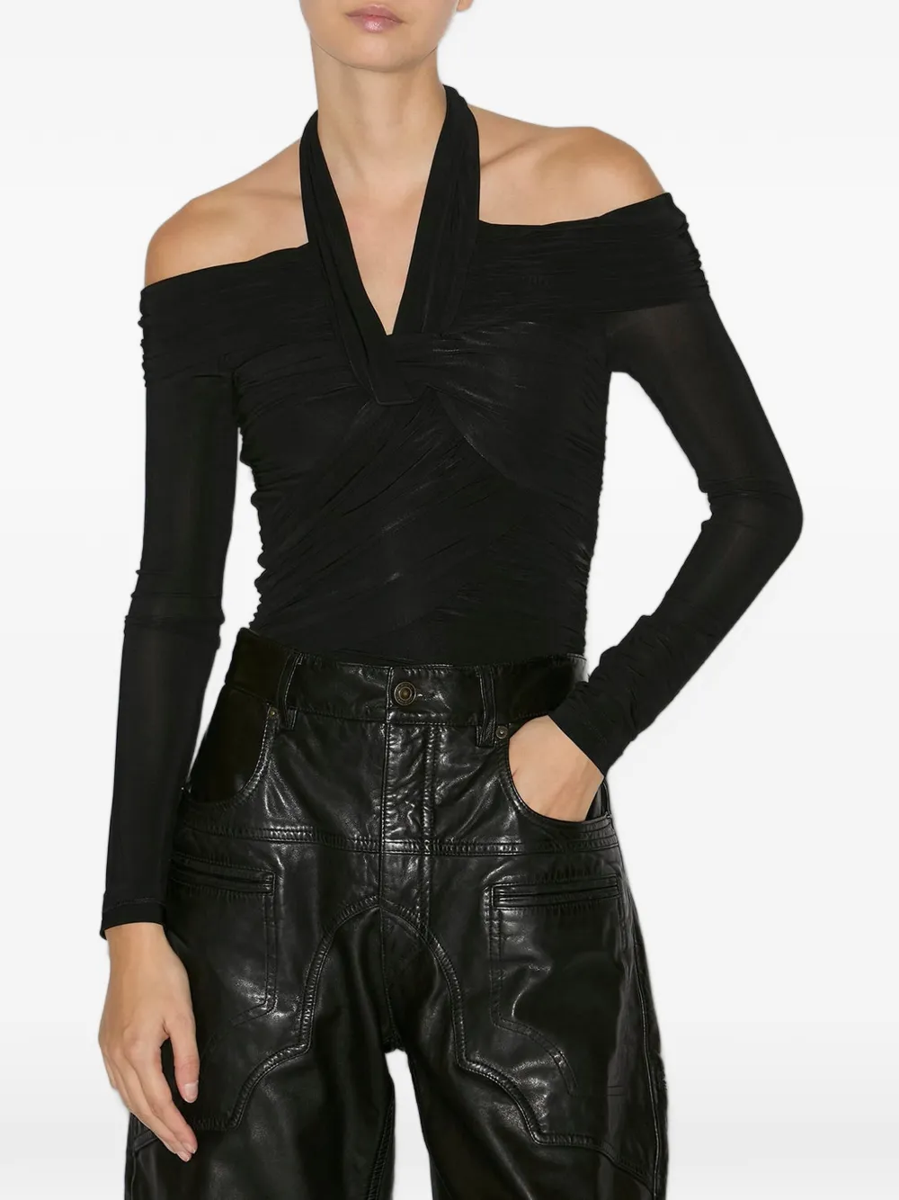 ISABEL MARANT Vonda blouse Zwart