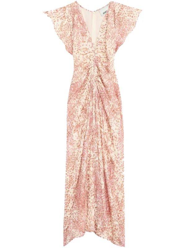 ISABEL MARANT Lyndsay Dress | Red | FARFETCH