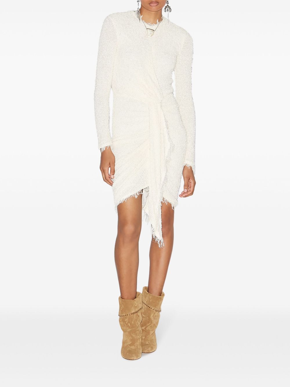 ISABEL MARANT Ophelie midi-jurk - Beige