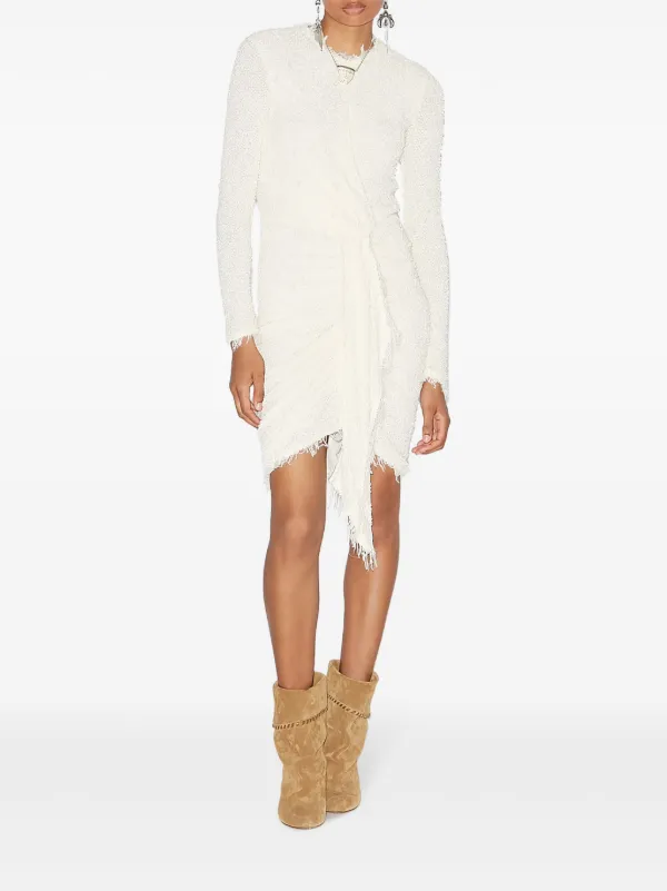 ISABEL MARANT Ophelie Midi Dress | Neutrals | FARFETCH