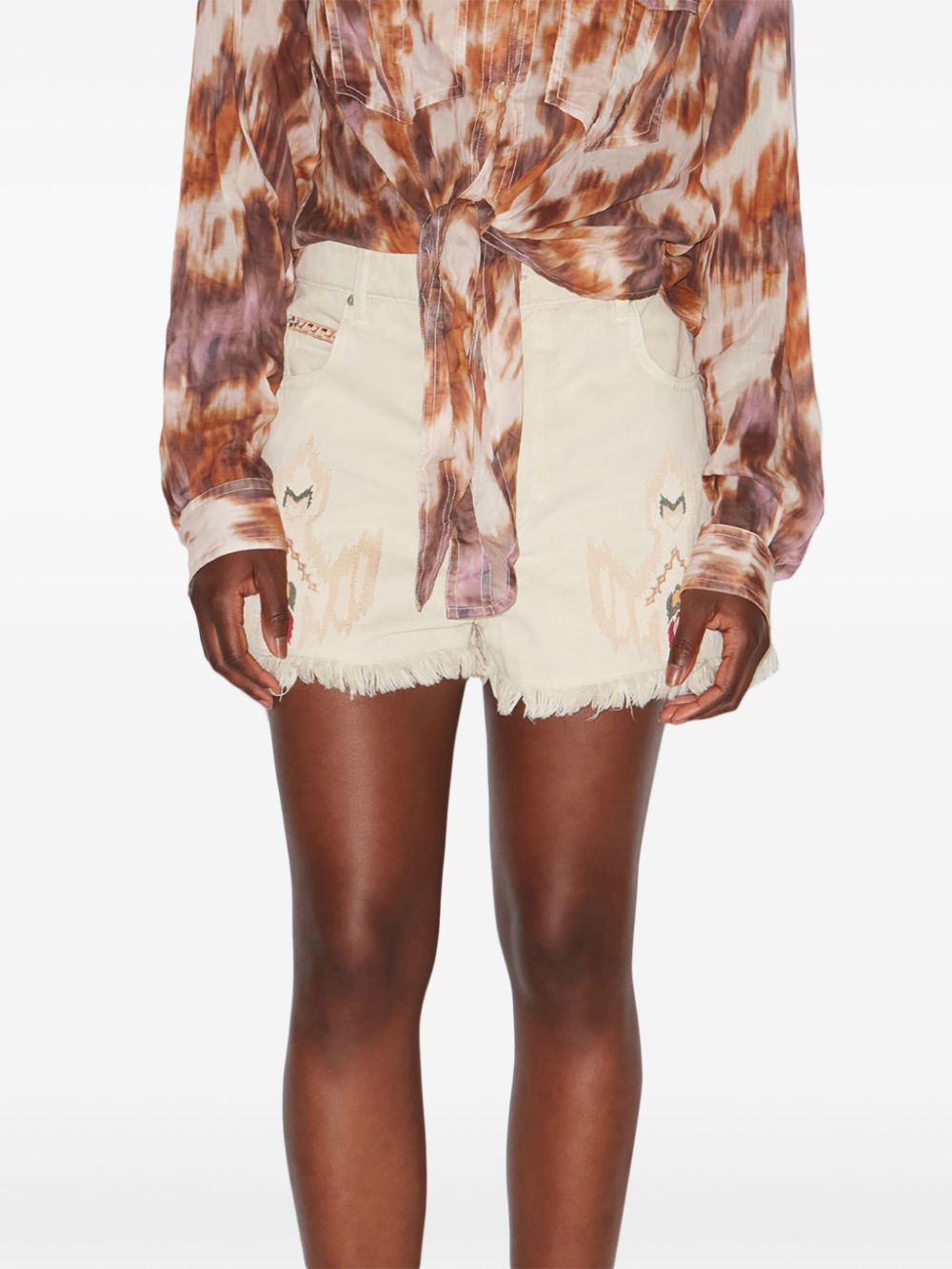 MARANT ÉTOILE Nath blouse - Beige