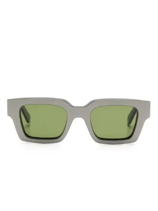サングラス Off-White Off White - ANDY SUNGLASSES - green Off-White Andy Green Sunglasses - eye-oo.com