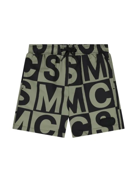 Stella McCartney Kids logo swim shorts