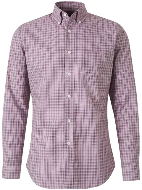 Canali camisa con estampado de cuadros