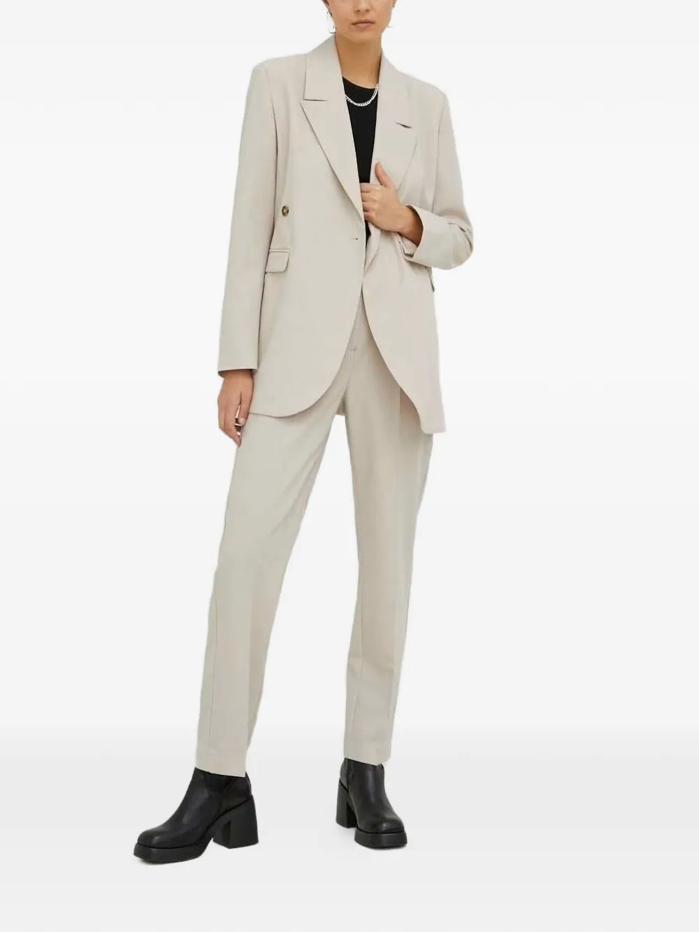  Herskind Pleated Trousers - Neutrals 
