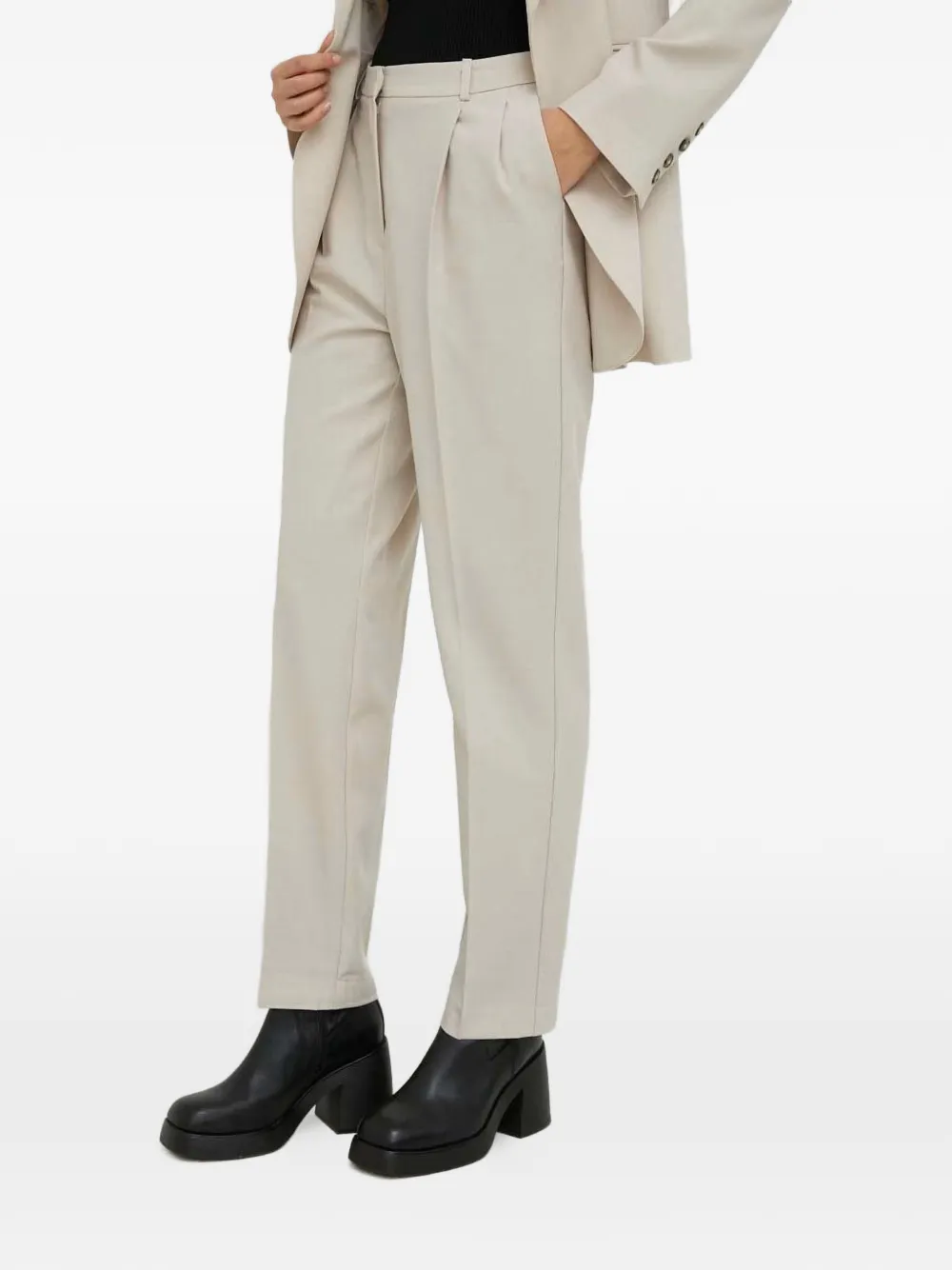 HERSKIND Plooibroek Beige