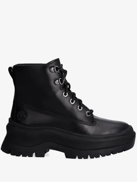 Timberland leather combat boots