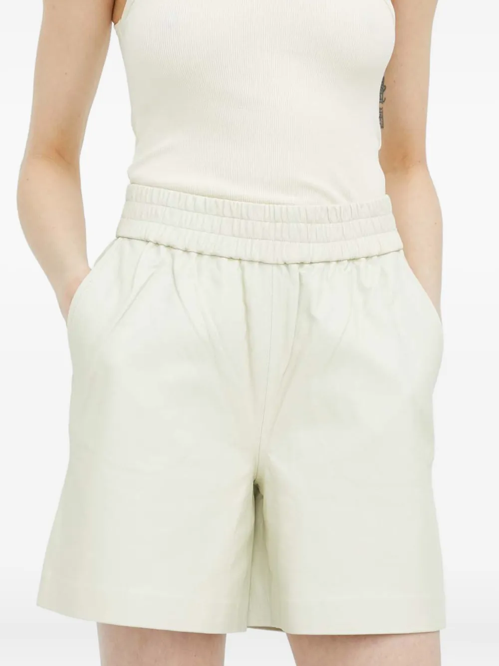 HERSKIND elasticated shorts | Yellow | Image 1