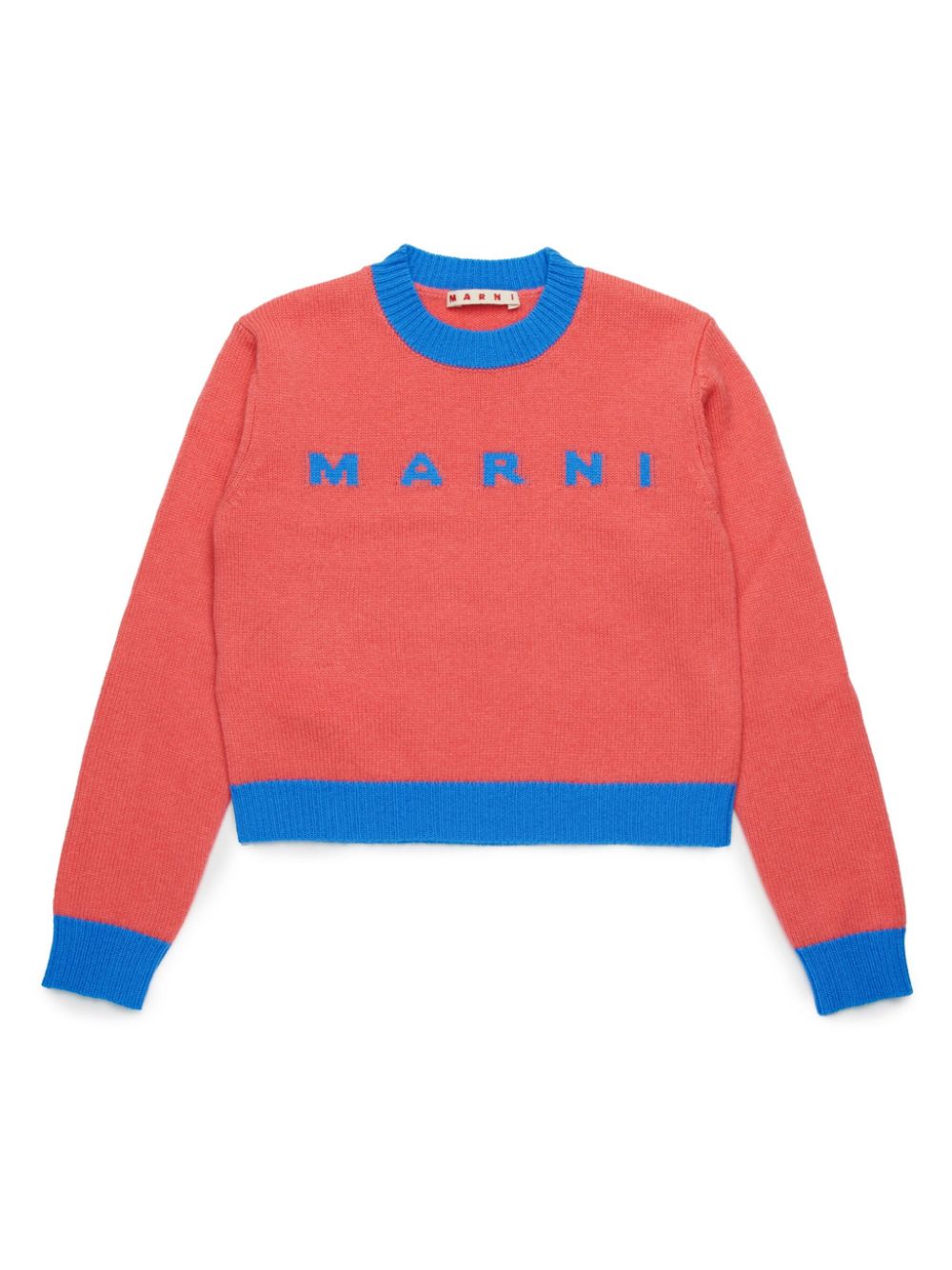 Marni Kids colour-block jumper - Pink