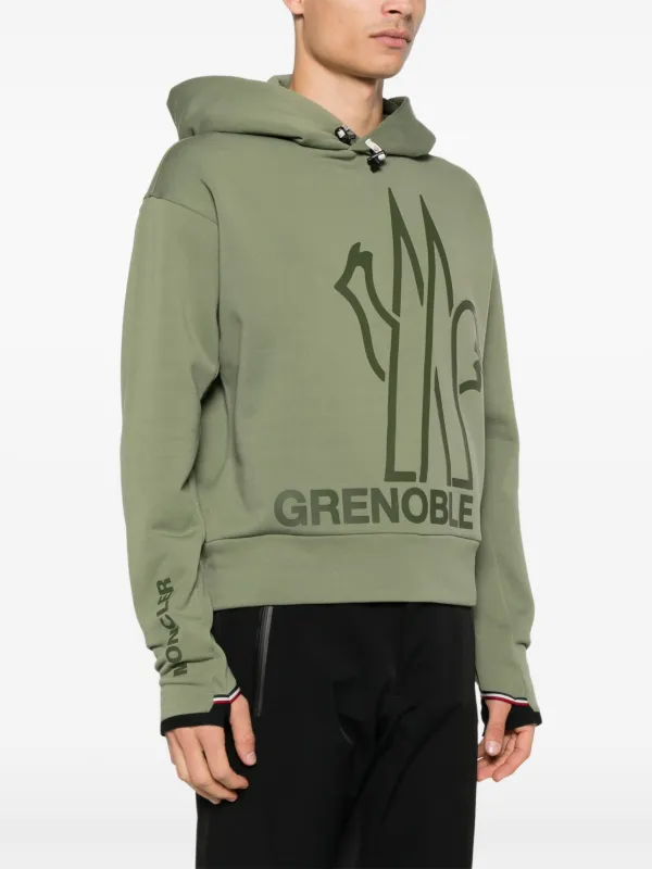 Moncler Grenoble Polartec® Hoodie | Green | FARFETCH