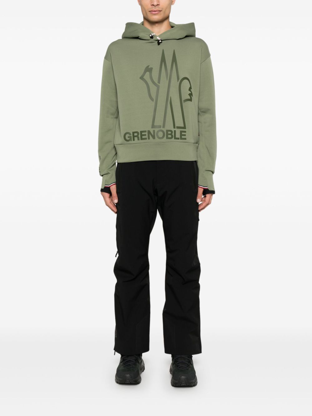 Moncler Grenoble Polartec® hoodie - Green