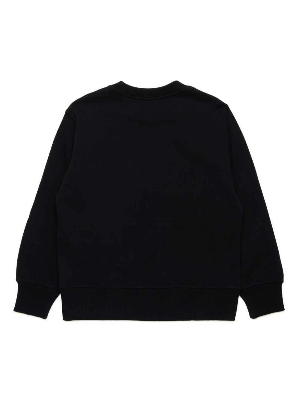 Diesel Kids Sweater met logo - Zwart