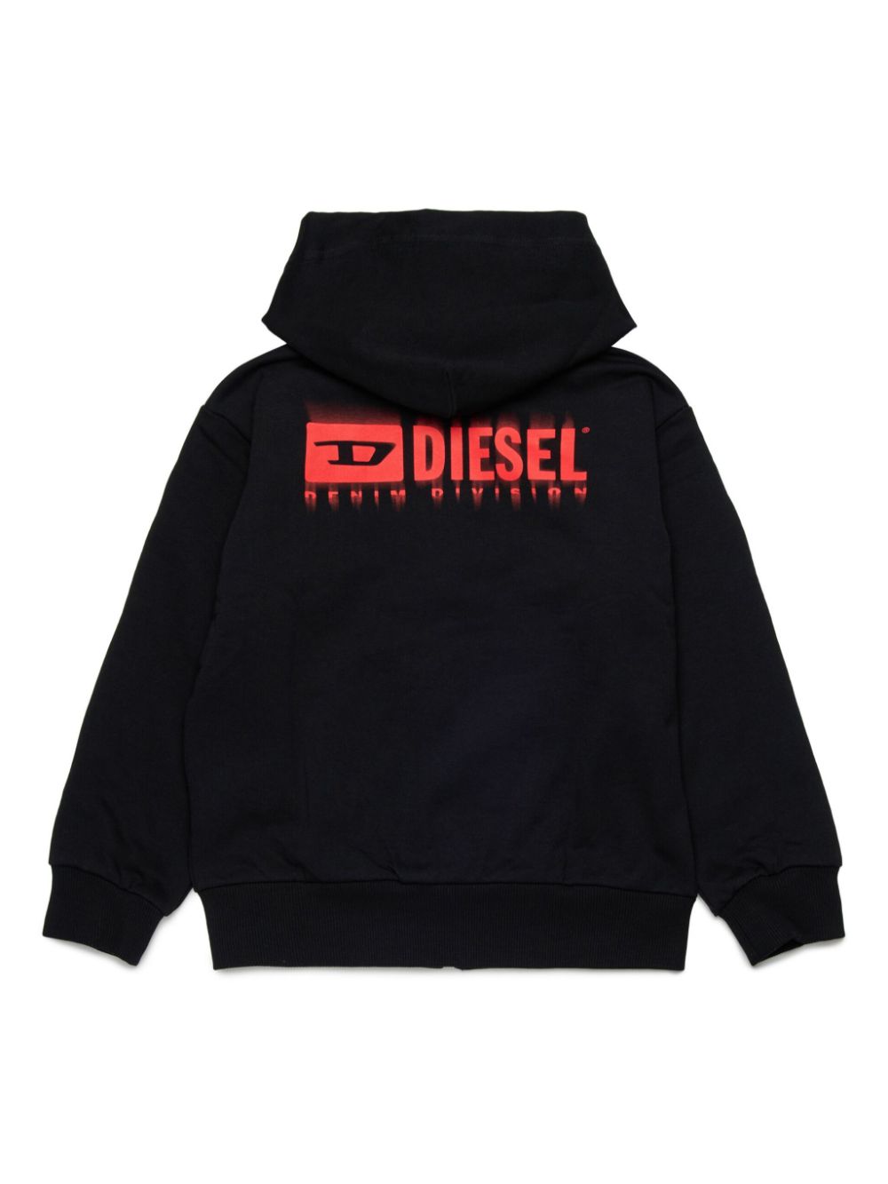 Diesel Kids zip-up hoodie - Zwart